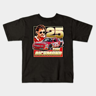 Tim Richmond 25 Folgers Retro 80s Kids T-Shirt